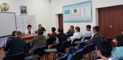 Тренинг в рамках гранта ГФ в Центре СПИД г.Алматы