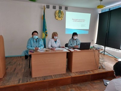 Seminar at polyclinic No. 2 in Ust-Kamenogorsk.
