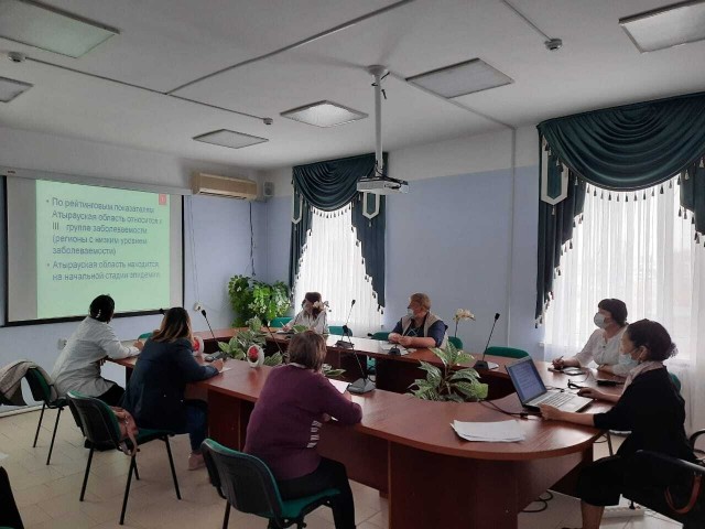 Seminar in the regional center of mental health of Atyrau