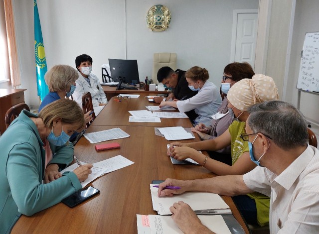 Joint meeting of specialists in the North Kazakhstan region