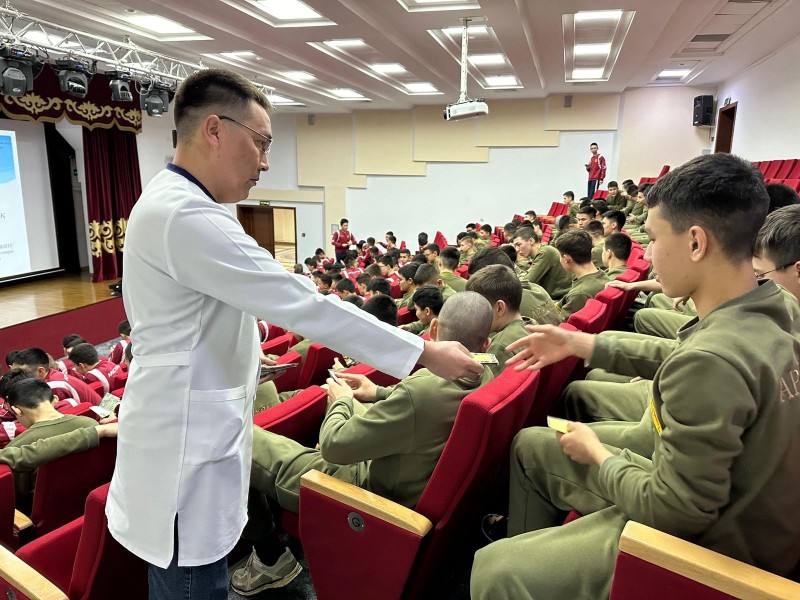 HIV was not registered in the Almaty region among military personnel in 2023