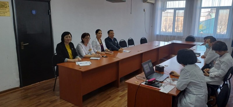 Working meeting with the Regional Mental Health Center of Kyzylorda