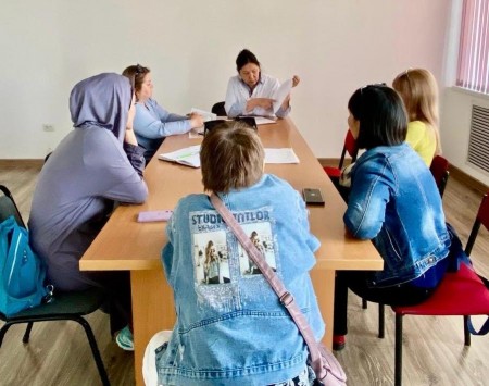Training Seminar for Outreach Workers in the Zhetysu Region