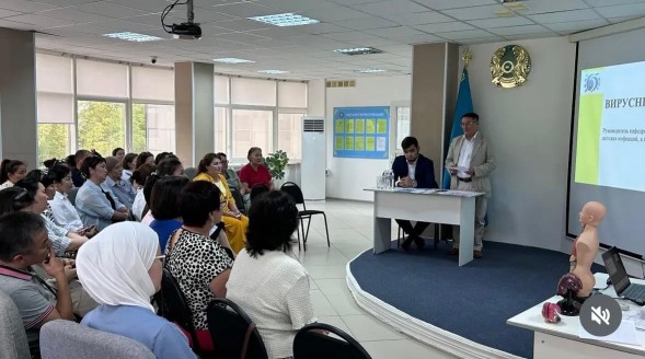 «Уақыт күтпейді!» ұранымен өтіп жатқан Дүниежүзілік вирустық гепатитке қарсы күрес күні