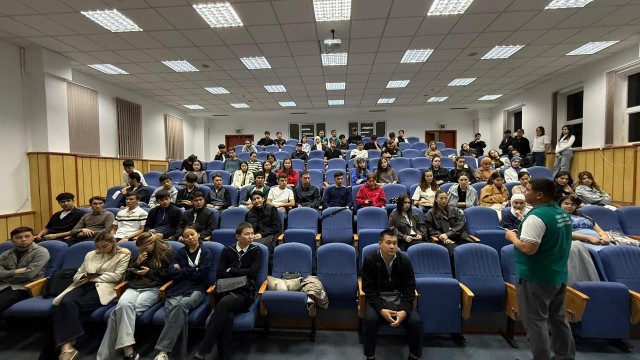 Состоялась встреча на тему профилактики ВИЧ для молодежи