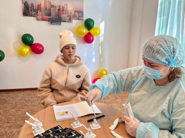 В селе Аксай усиливают профилактику ВИЧ и повышают информированность населения