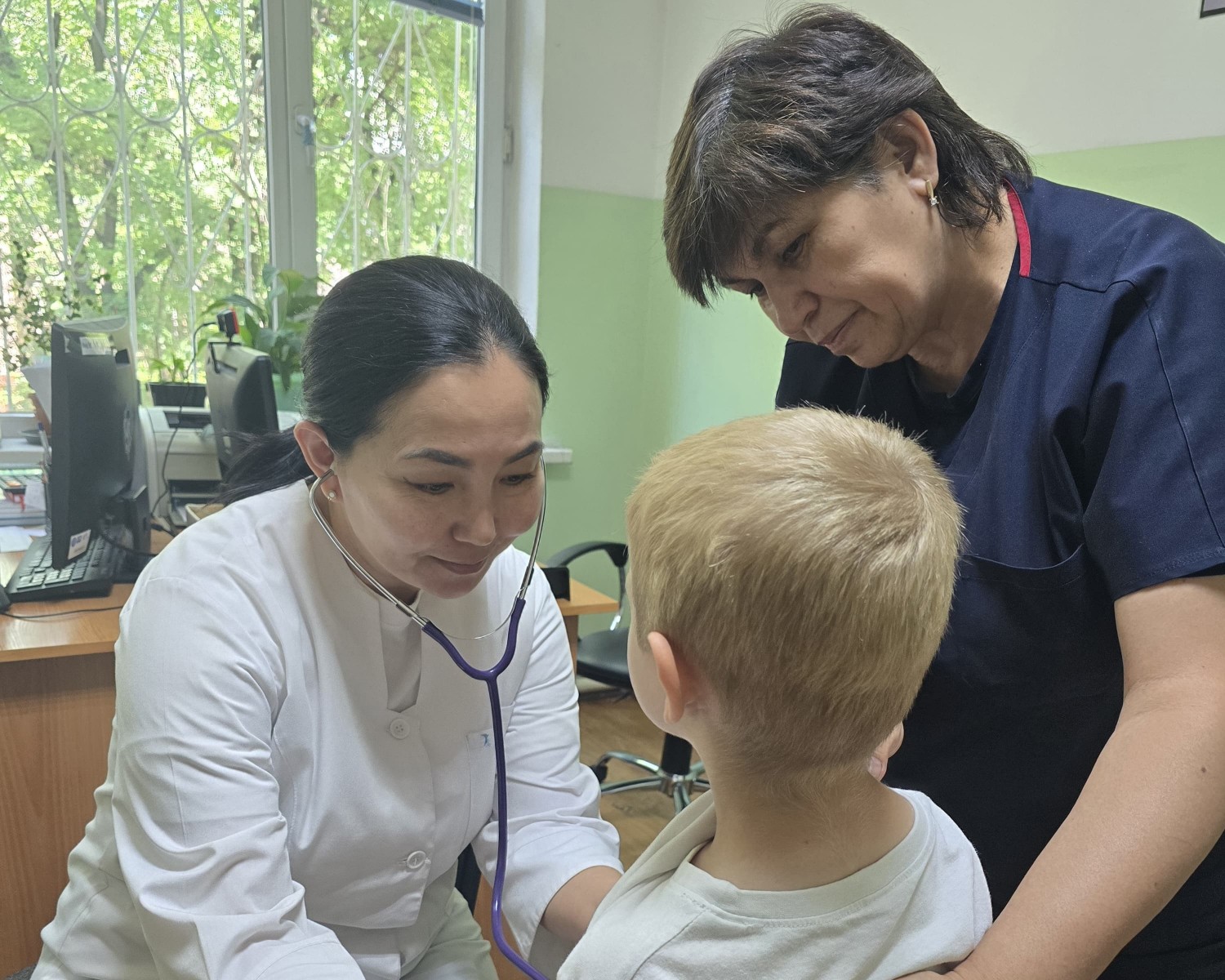 Open Day at the AIDS Center in Almaty
