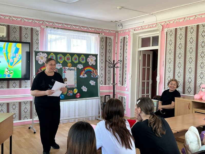 Health Lesson for Teenagers at the Juvenile Adaptation Center in North Kazakhstan Region