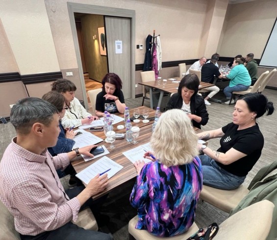 Training on the development of psychological support skills for people living with HIV
