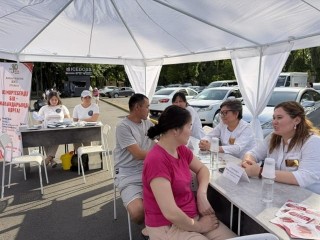 В Жамбылской области прошла акция «Знай свой статус – защити своих близких!»