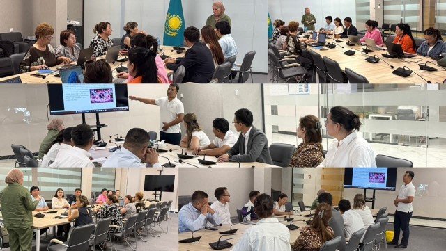 Seminar for employees of the regional Akimat in Turkestan Medical staff of the Turkestan