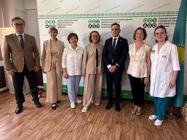 Kazakh Scientific Center of Dermatology and Infectious Diseases and WHO Discuss Further Cooperation on HIV Prevention